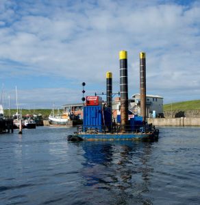 Dredger, Harbour, Eyemouth