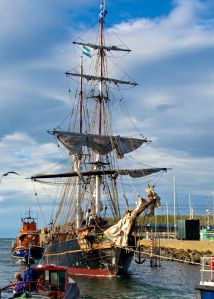 tres hombres, brigantie. European sailing leg, Copenhagen to Yarmouth, Quetzal Shipping and Trading